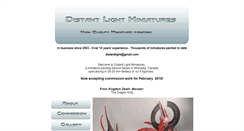 Desktop Screenshot of distantlightminiatures.com